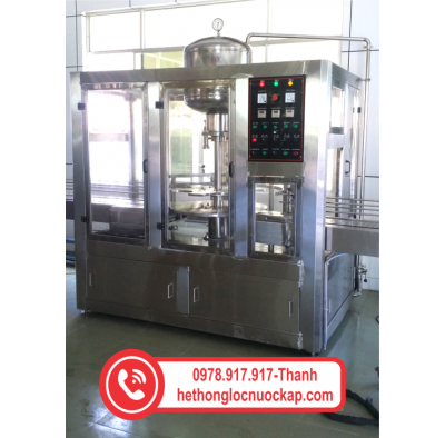 MÁY CHIẾT BÌNH TỰ ĐỘNG 500-1.000 BÌNH/H (TRÒN)
